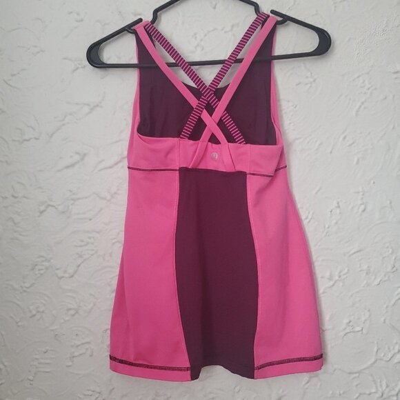 Lululemon Raspberry Energy Tank - Picture 4 of 5